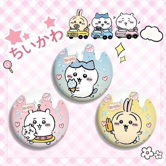 Chiikawa Usagi Hachiware Double Flash Badge (Free Shipping Over $18)