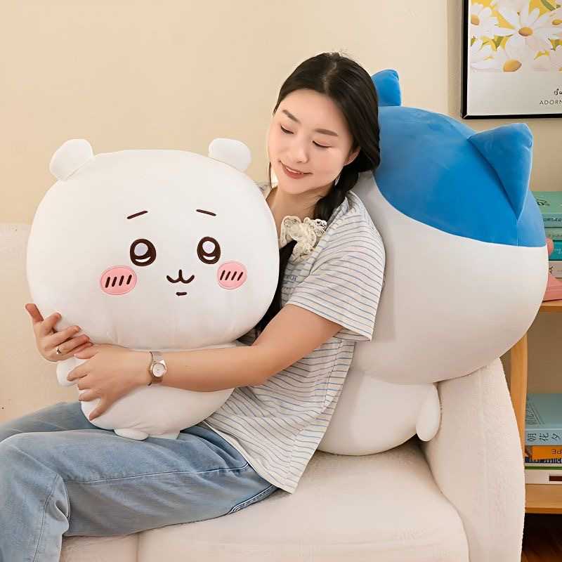 Buy Chiikawa Usagi Hachiware Lying Down Plush Toy Pillow – Sanromiii