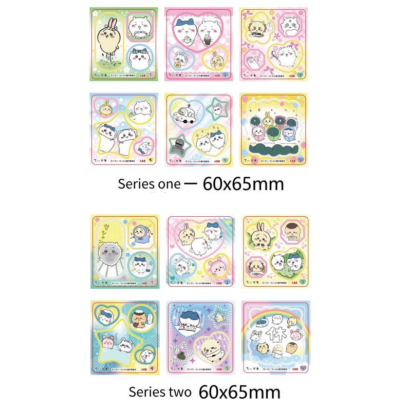 DIY Chiikawa, Usagi, and Hachiware Mini Laser Stickers(Free shipping over $18)