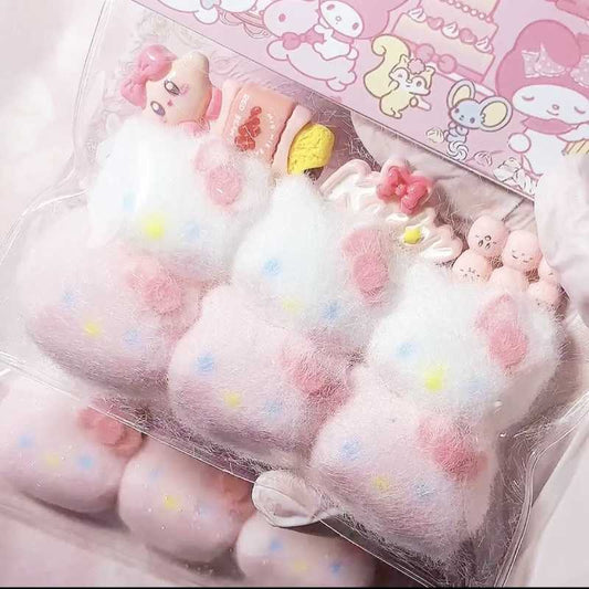 Cute Kitty Head Taba Squishy (6pcs)