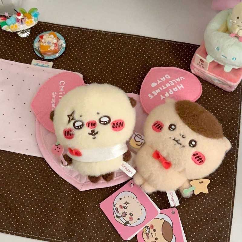 CHIIKAWA Valentine’s Day Plush Keychain Pendant Limited Edition | Kawaii Hanging Doll Collectible Gift