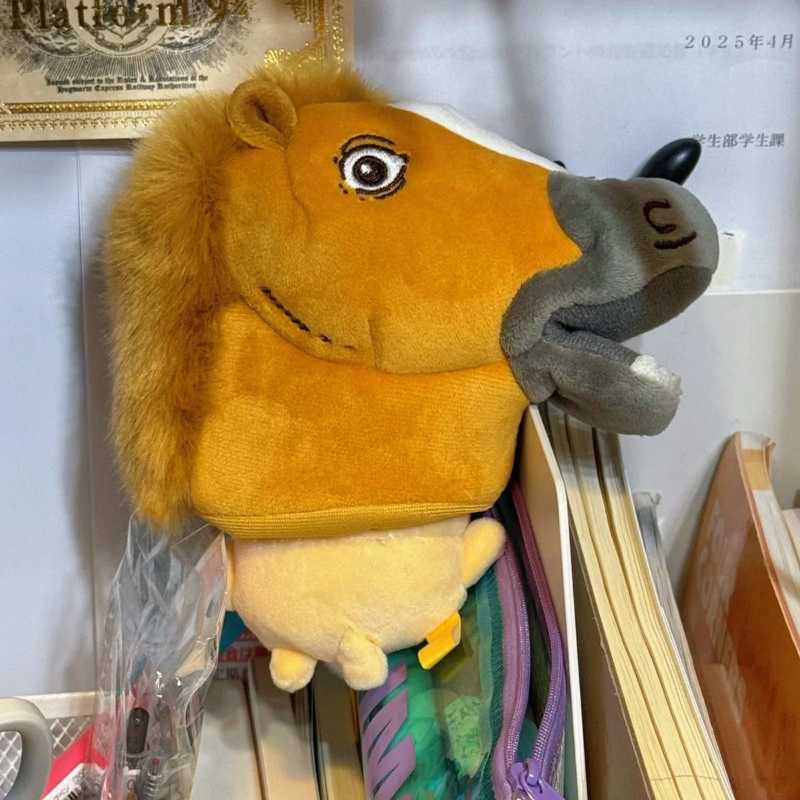 Chiikawa Year of the Horse Usagi Plush Bag Charm – Cute Horse Head Stuffed Doll Pendant Gift