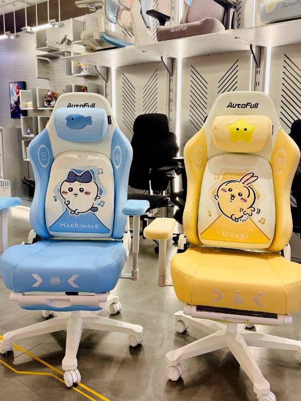 Chiikawa Usagi Hachiware Gaming Chair Ergonomic Computer Chair Cute Anime Office Desk Chair