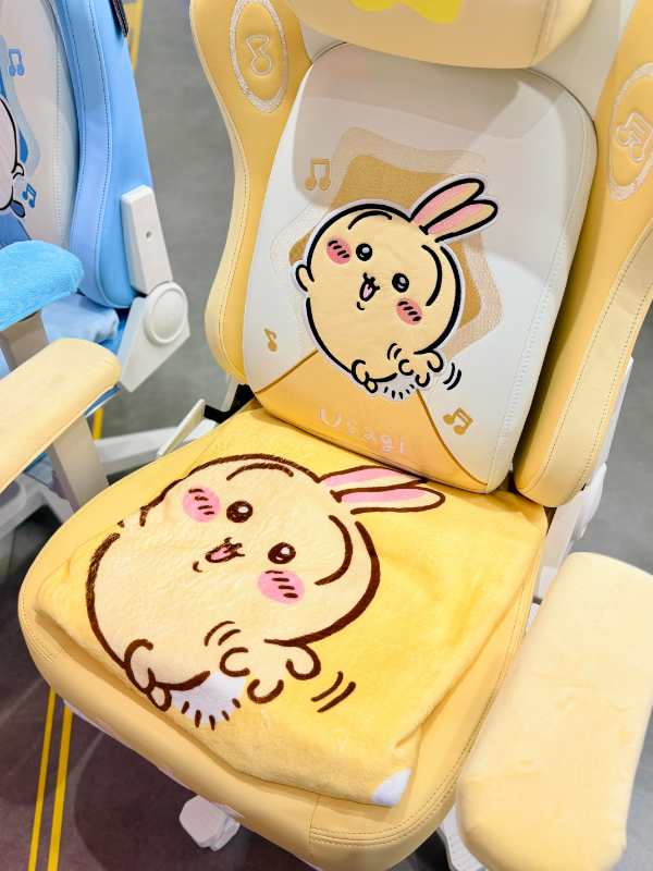 Chiikawa Usagi Hachiware Gaming Chair Ergonomic Computer Chair Cute Anime Office Desk Chair