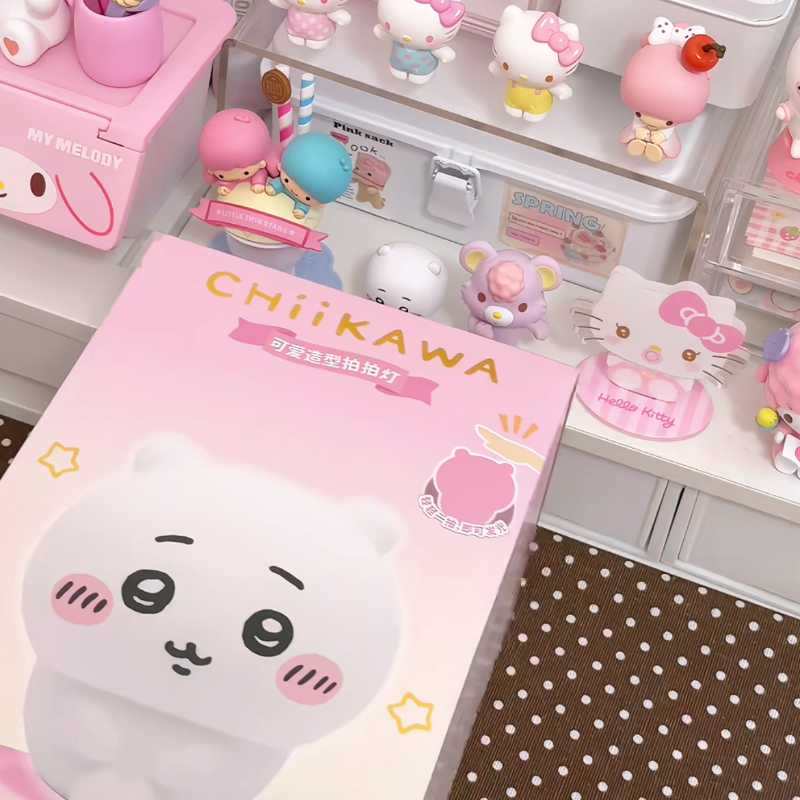 Chiikawa Tap Light Figure – Cute Usagi, Hachiware & Chiikawa LED Night Light Collectible