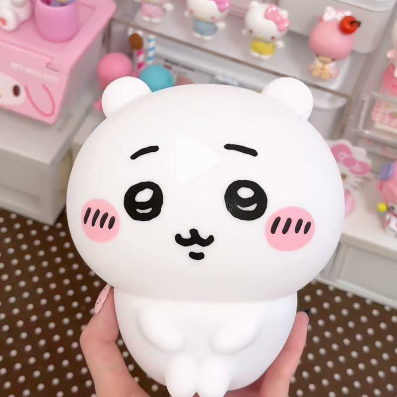 Chiikawa Tap Light Figure – Cute Usagi, Hachiware & Chiikawa LED Night Light Collectible