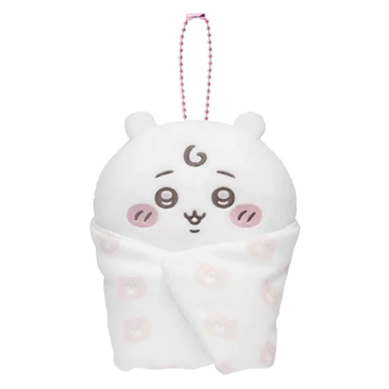 Chiikawa Cute Baby Plush Keychain Backpack Charm – Small Gift for Girls