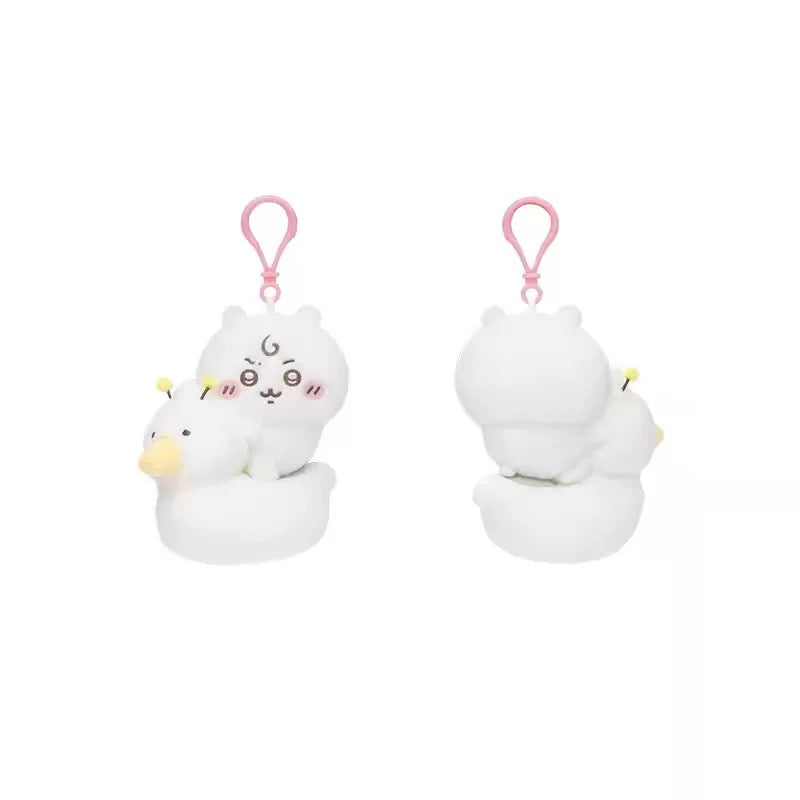 Chiikawa Cute Baby Plush Keychain Backpack Charm – Small Gift for Girls