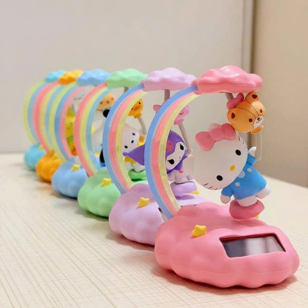 Authentic Sanrio Balloon Adventure Series Light-Up Blind Box – Trendy Collectible Desktop Toy Figurines