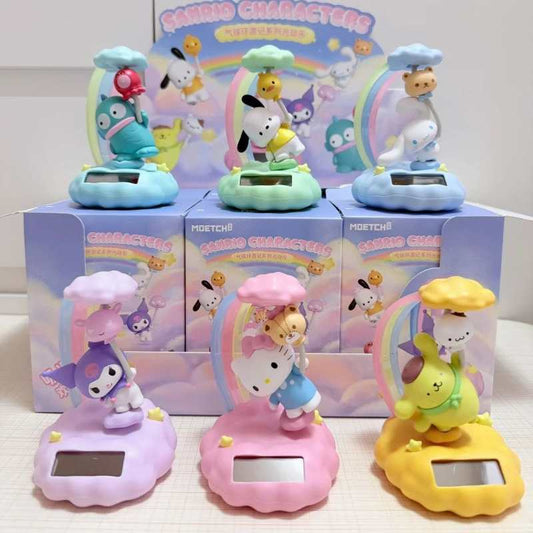 Authentic Sanrio Balloon Adventure Series Light-Up Blind Box – Trendy Collectible Desktop Toy Figurines