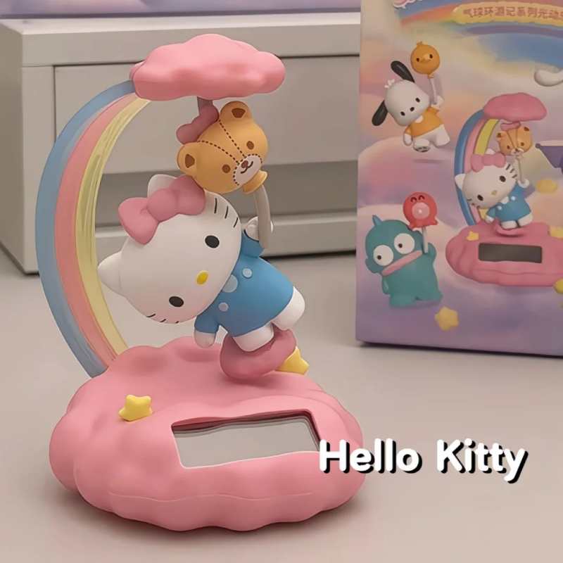 Authentic Sanrio Balloon Adventure Series Light-Up Blind Box – Trendy Collectible Desktop Toy Figurines