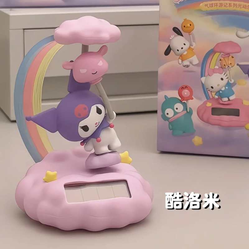 Authentic Sanrio Balloon Adventure Series Light-Up Blind Box – Trendy Collectible Desktop Toy Figurines