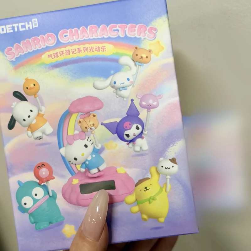 Authentic Sanrio Balloon Adventure Series Light-Up Blind Box – Trendy Collectible Desktop Toy Figurines