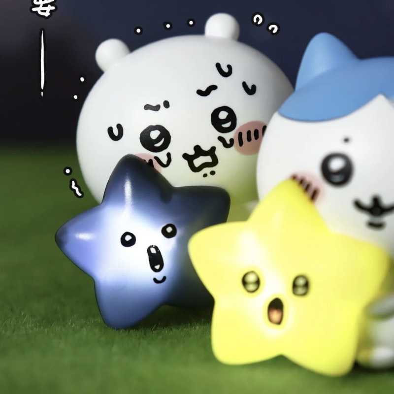 Chiikawa Glowing Star Light Blind Box - Chiikawa Usagi, Hachiware & Kurimanju Figures
