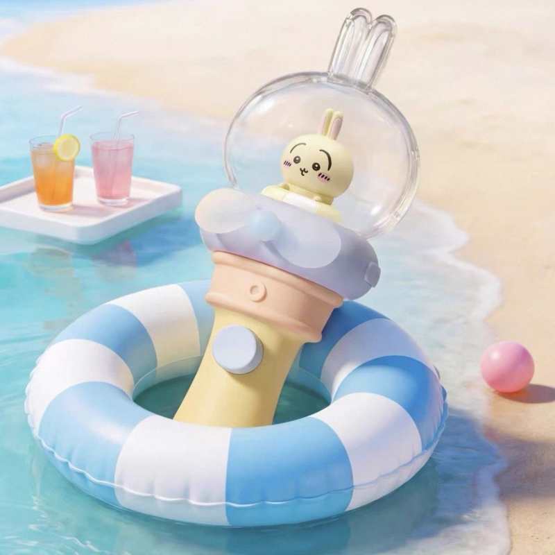Chiikawa Mist Fan Blind Box - Cute Cartoon Collectible Handheld Fan Toy Gift