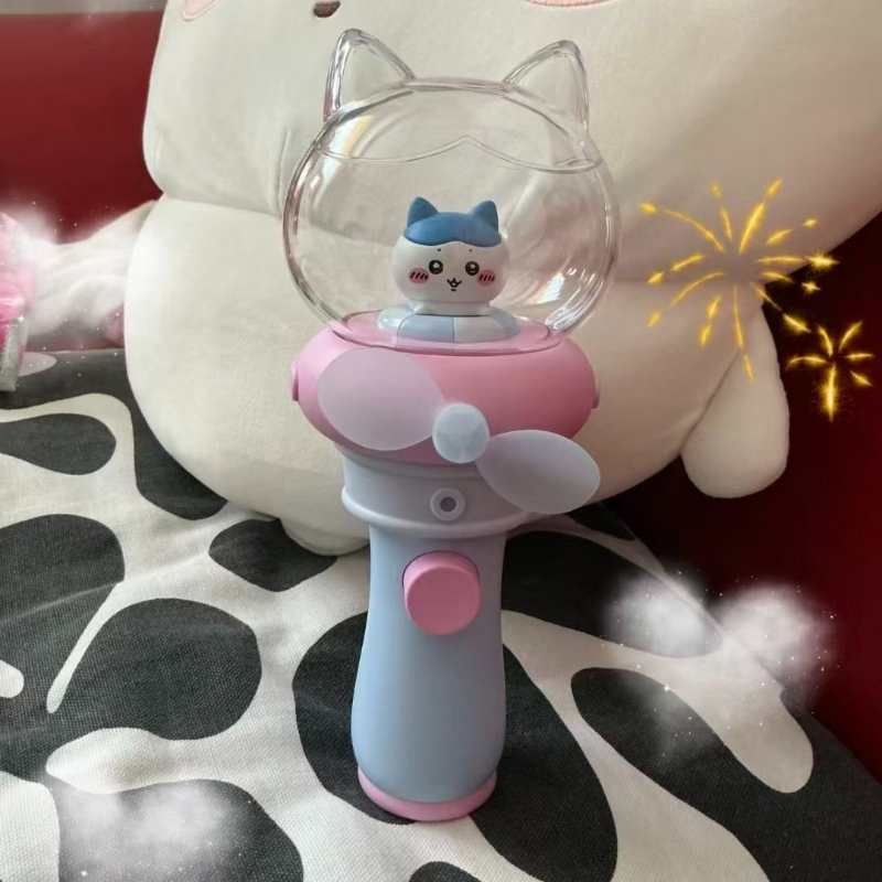 Chiikawa Mist Fan Blind Box - Cute Cartoon Collectible Handheld Fan Toy Gift