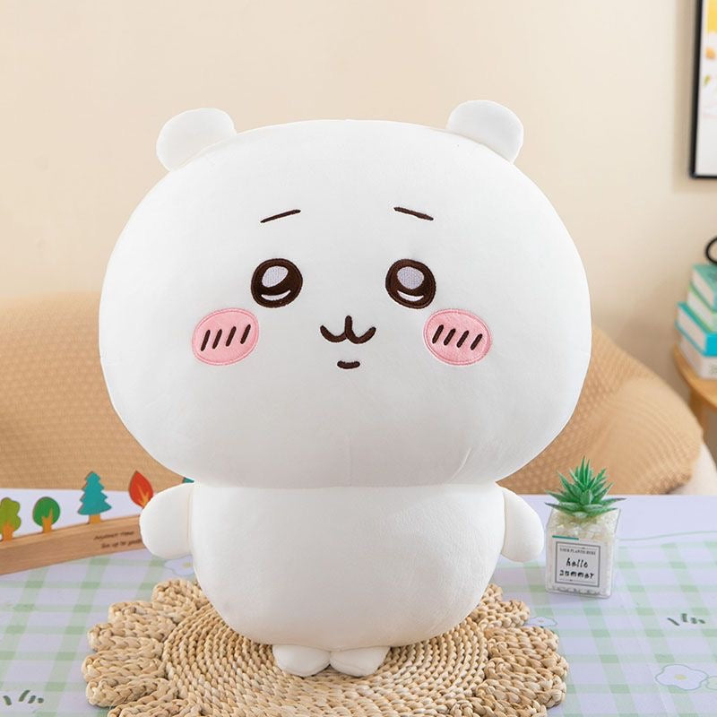 Peluche Chiikawa de 80 cm – Cojín suave de Hachiware y Usagi