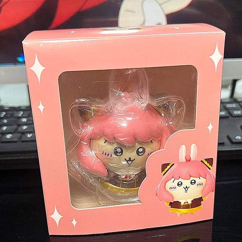 Spy x Family Anya Q-Version Cos Usagi Magical Girl Figurine – Cute Desk & PC Case Decoration Gift