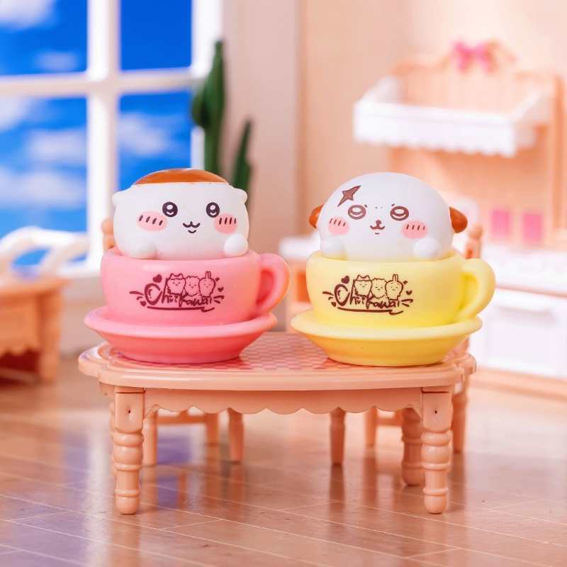 Mini Moss Landscape Cartoon Spinning Cup Blind Box Figurines – Desktop Mini Ornaments & Accessories Wholesale