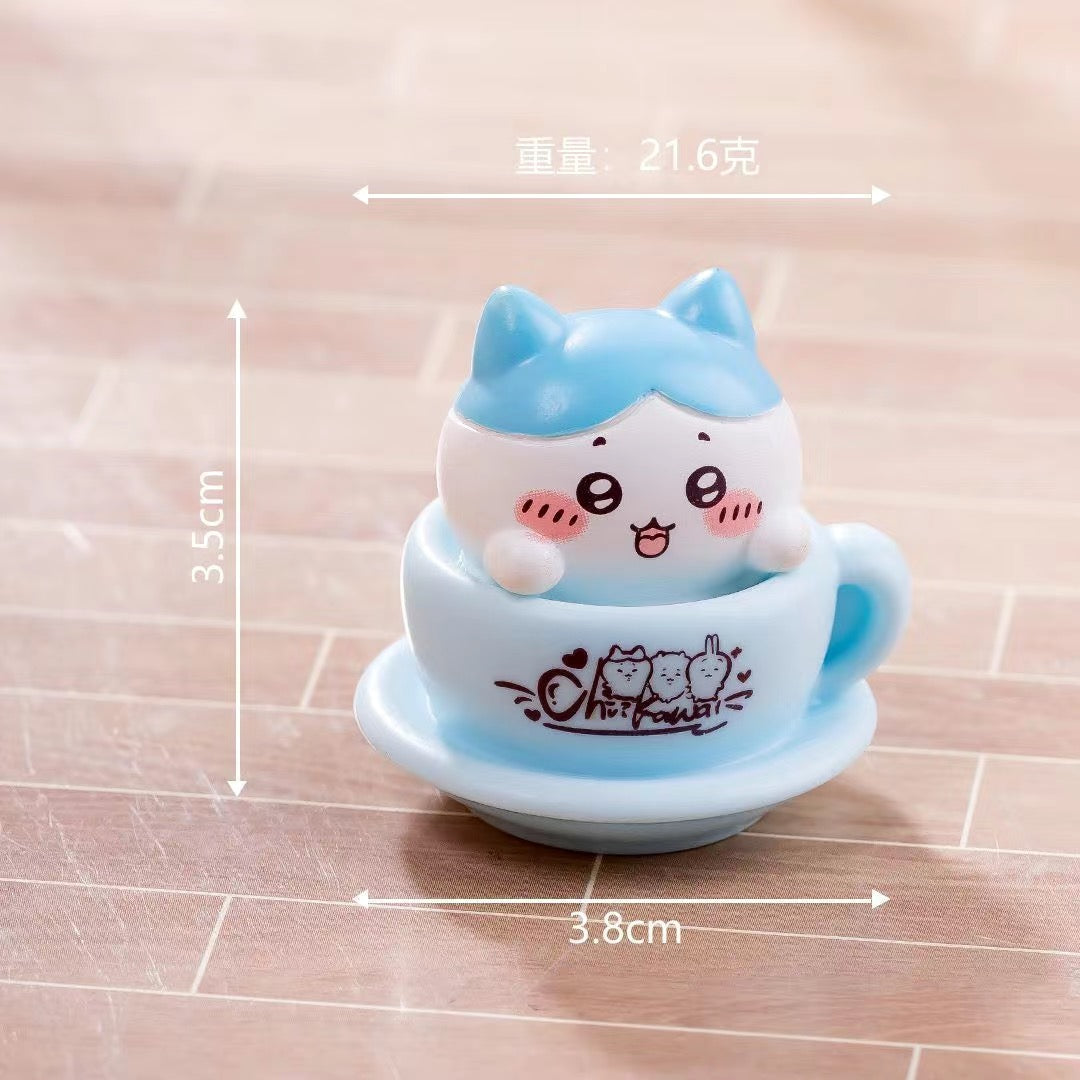 Mini Moss Landscape Cartoon Spinning Cup Blind Box Figurines – Desktop Mini Ornaments & Accessories Wholesale