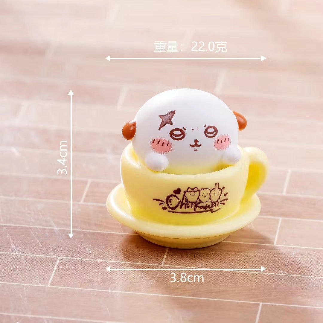 Mini Moss Landscape Cartoon Spinning Cup Blind Box Figurines – Desktop Mini Ornaments & Accessories Wholesale