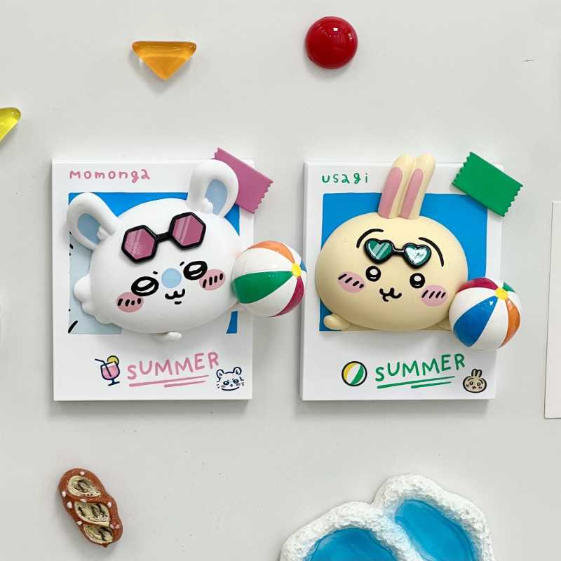 Chikawa Usagi Hachiware Momonga Magnetic Fridge Magnet Decoration & Collectible Gift