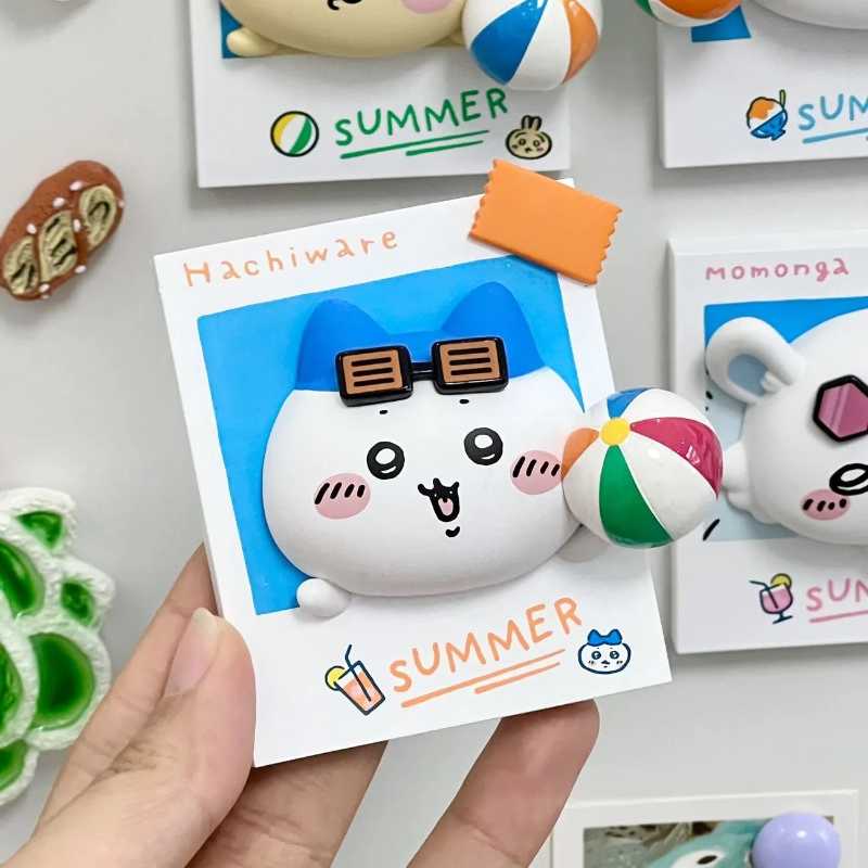 Chikawa Usagi Hachiware Momonga Magnetic Fridge Magnet Decoration & Collectible Gift
