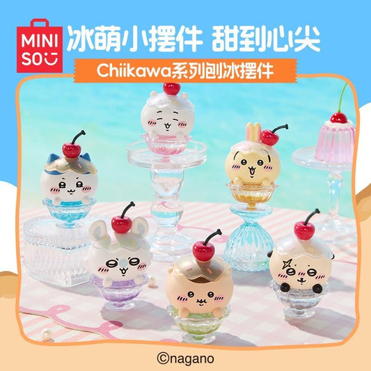 MINISO Official | Chiikawa Summer Shaved Ice Usagi Desk Ornament – Official Collectible