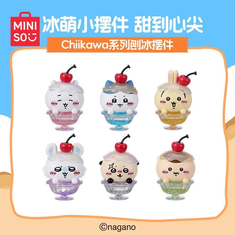 MINISO Official | Chiikawa Summer Shaved Ice Usagi Desk Ornament – Official Collectible