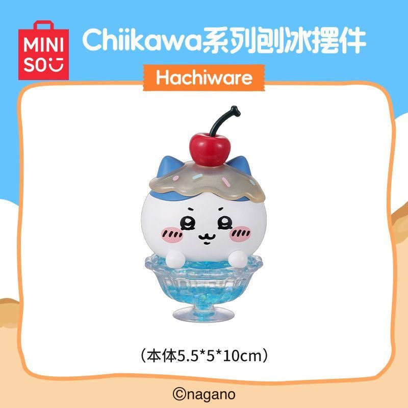 MINISO Official | Chiikawa Summer Shaved Ice Usagi Desk Ornament – Official Collectible