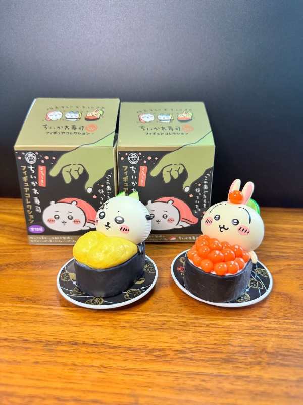 Chiikawa Sushi Series Blind Box – Kawaii Usagi & Chiikawa Figurine Desk Decor Anime Collectible