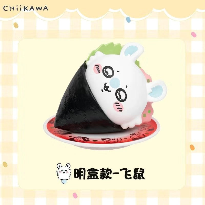 Chiikawa Sushi Series Blind Box – Kawaii Usagi & Chiikawa Figurine Desk Decor Anime Collectible