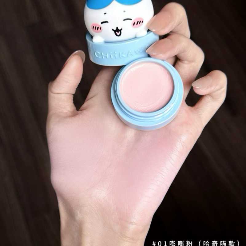 Chiikawa x Pinkbear Collaboration Make-up Set Box -Lip Gloss/Lip Mud/Eyeshadow Palette/Blush