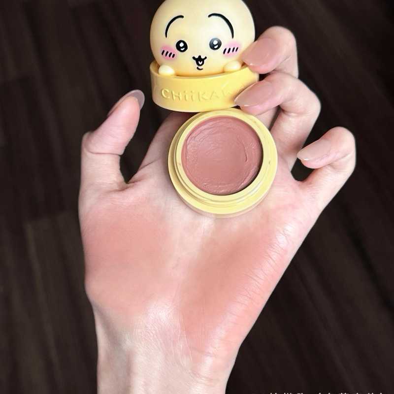 Chiikawa x Pinkbear Collaboration Make-up Set Box -Lip Gloss/Lip Mud/Eyeshadow Palette/Blush