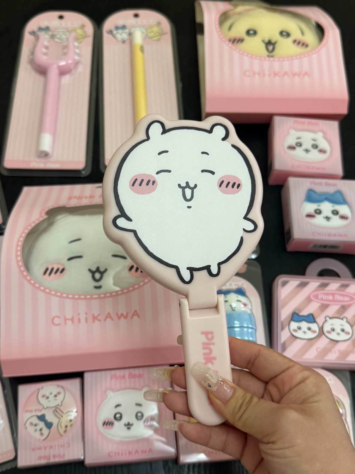 【New Arrival】PinkBear X CHIIKAWA Official Collaboration Make-up Gift Box | Limited Edition
