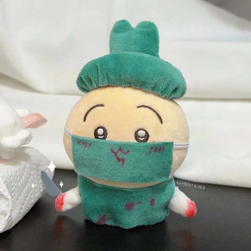 Chiikawa Usagi Plush Doctor Keychain Charm Toy – Cute Chiikawa Usagi & Hachiware Gift for Girls