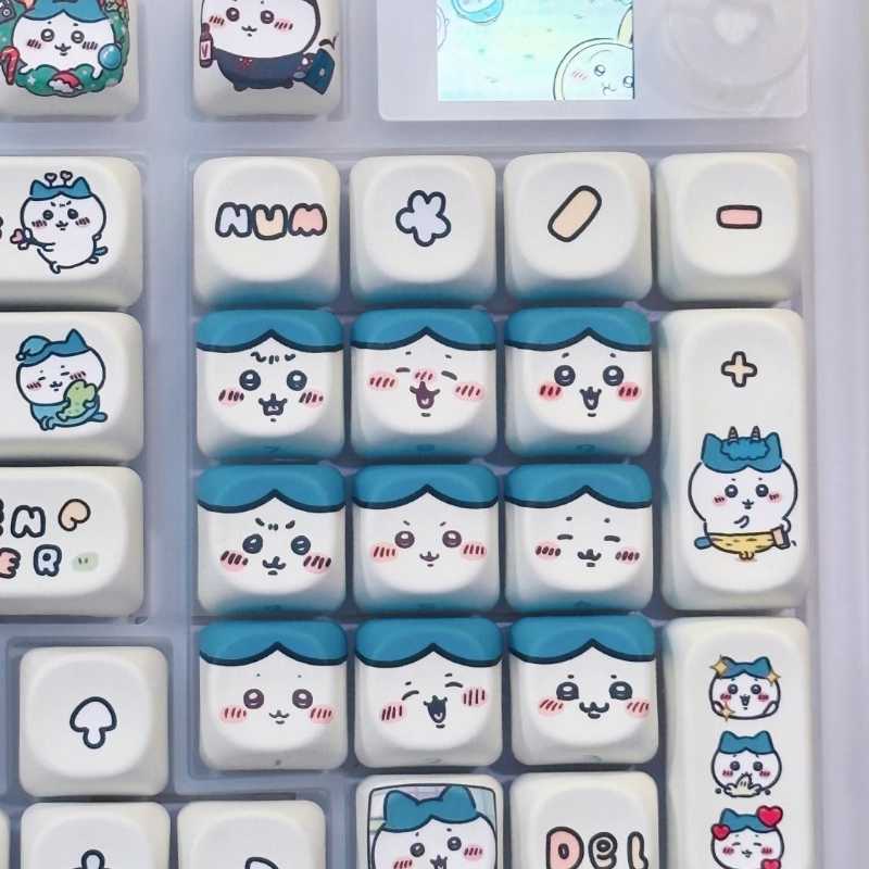 Hachiware Keyboard Keycaps