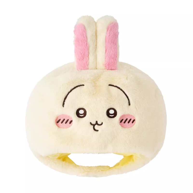 Chilkawa Plush Character Hat – High-Quality Cute Usagi, Hachiware & Momonga Costume Headwear