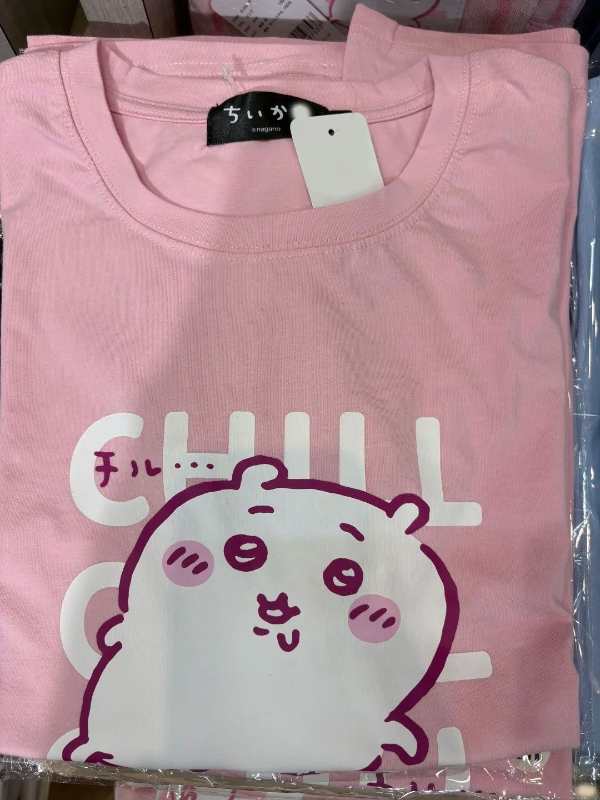 Pink chiiikawa Cotton T-Shirt