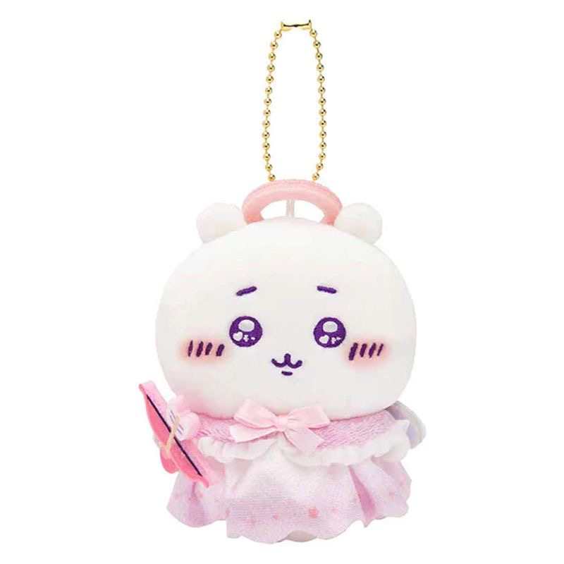 Chiikawa Angel & Devil Plush Keychain Charm – Mini Stuffed Bag Pendant