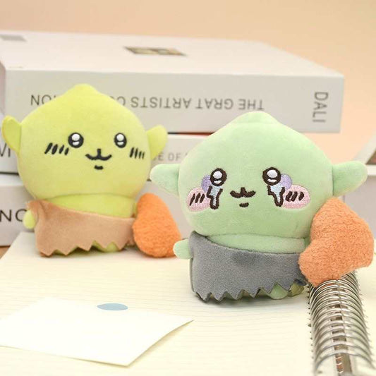 Chiikawa Crying Goblin Plush Keychain Charm – Cute Mini Stuffed Toy Bag Pendant