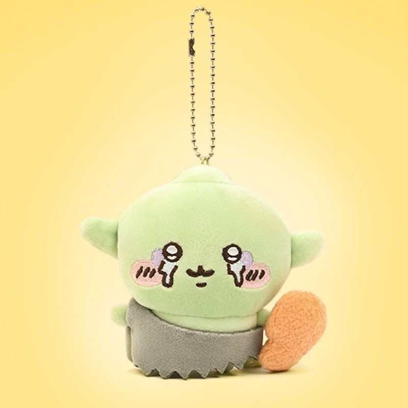 Chiikawa Crying Goblin Plush Keychain Charm – Cute Mini Stuffed Toy Bag Pendant