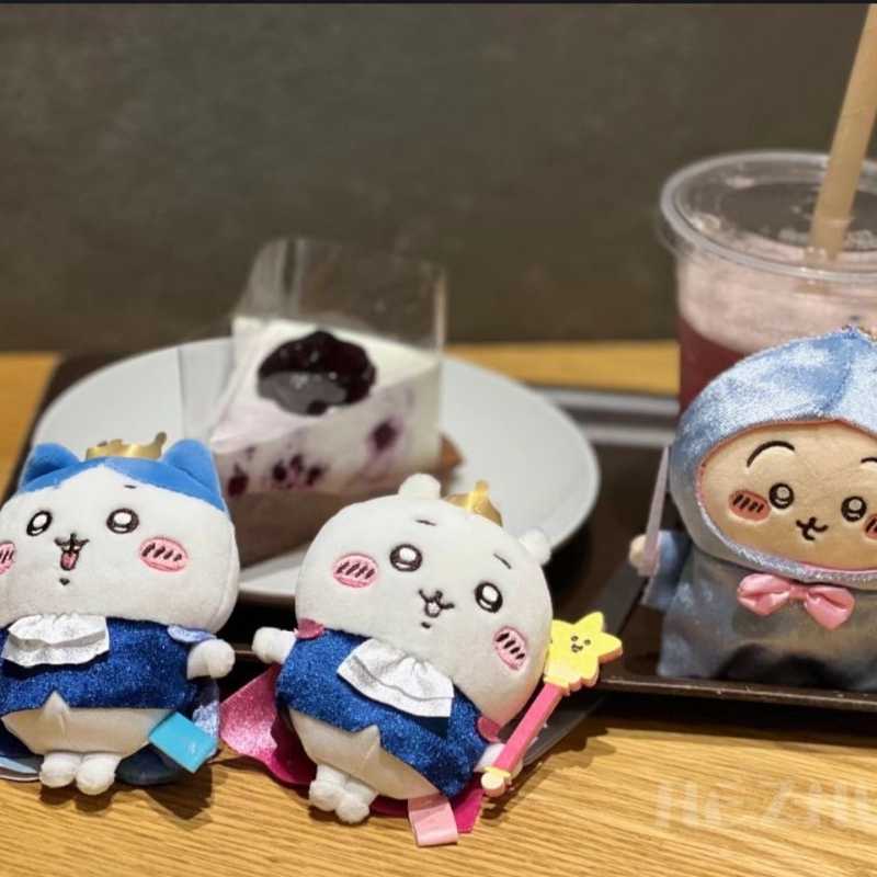 Cute Chiikawa Usagi Hachiware Plush Keychain Doll – Fairy Style Kawaii Plush Pendant Toy