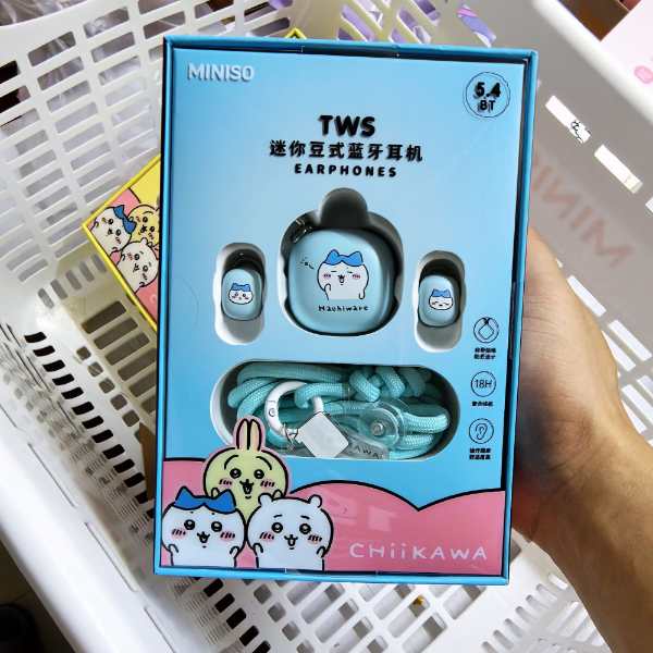 Chiikawa Mini Bean True Wireless In-Ear Bluetooth Earbuds (TWS)