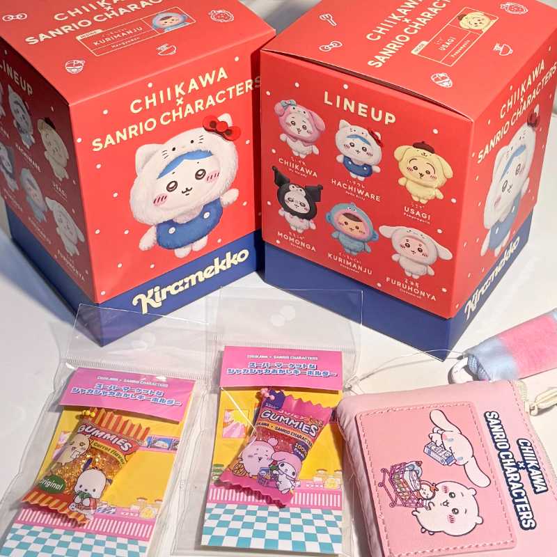 Pre-Order | Chiikawa × Sanrio Vinyl Doll Blind Box – Cute Collectible Figure Series