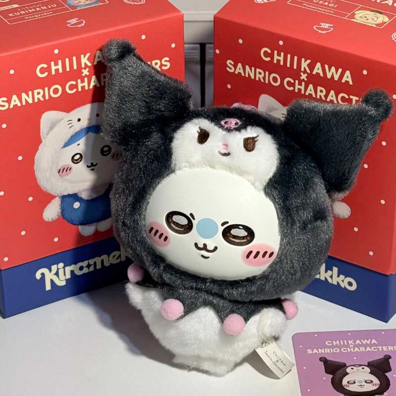 Pre-Order | Chiikawa × Sanrio Vinyl Doll Blind Box – Cute Collectible Figure Series
