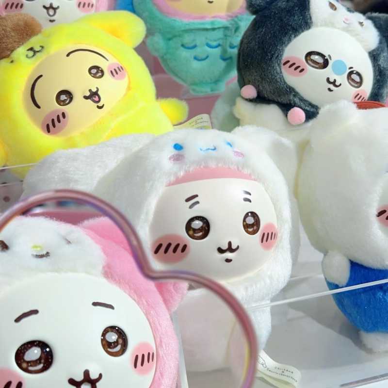 Pre-Order | Chiikawa × Sanrio Vinyl Doll Blind Box – Cute Collectible Figure Series