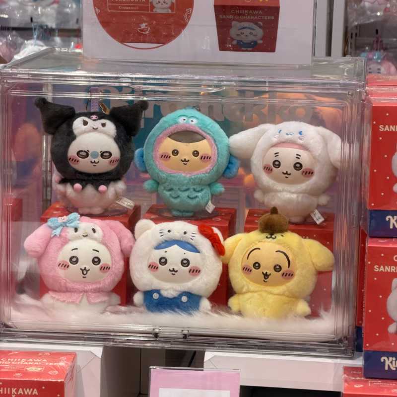 Pre-Order | Chiikawa × Sanrio Vinyl Doll Blind Box – Cute Collectible Figure Series