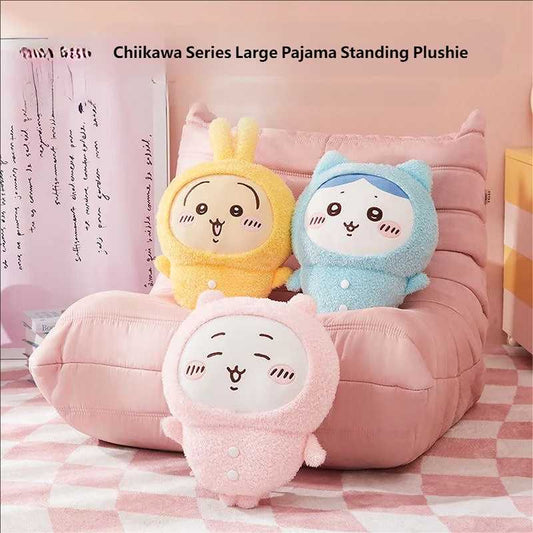 Miniso Official | 50cm Big Size Pajamas Chiikawa Usagi Hachiware Plushie