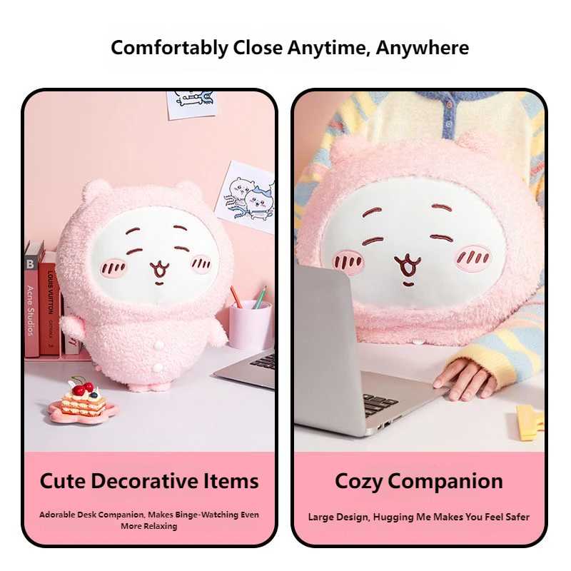 Miniso Official | 50cm Big Size Pajamas Chiikawa Usagi Hachiware Plushie